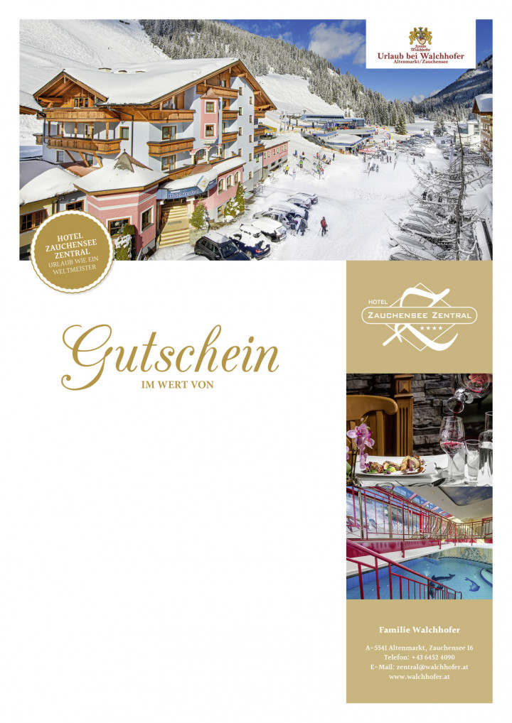 Hotel Zentral Wertgutschein